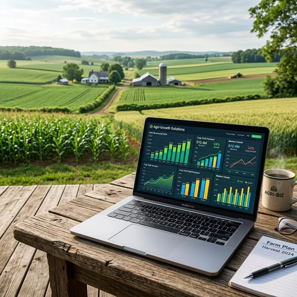 Agtech platform background