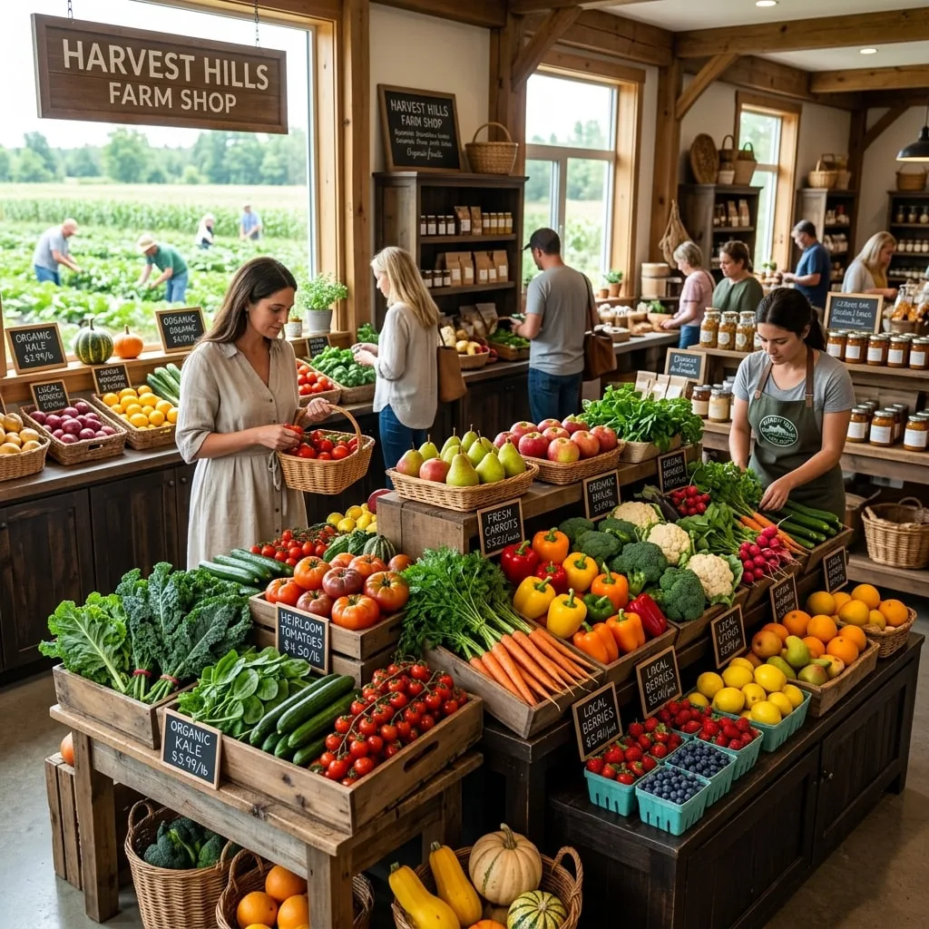 Farm ERP feature preview background
