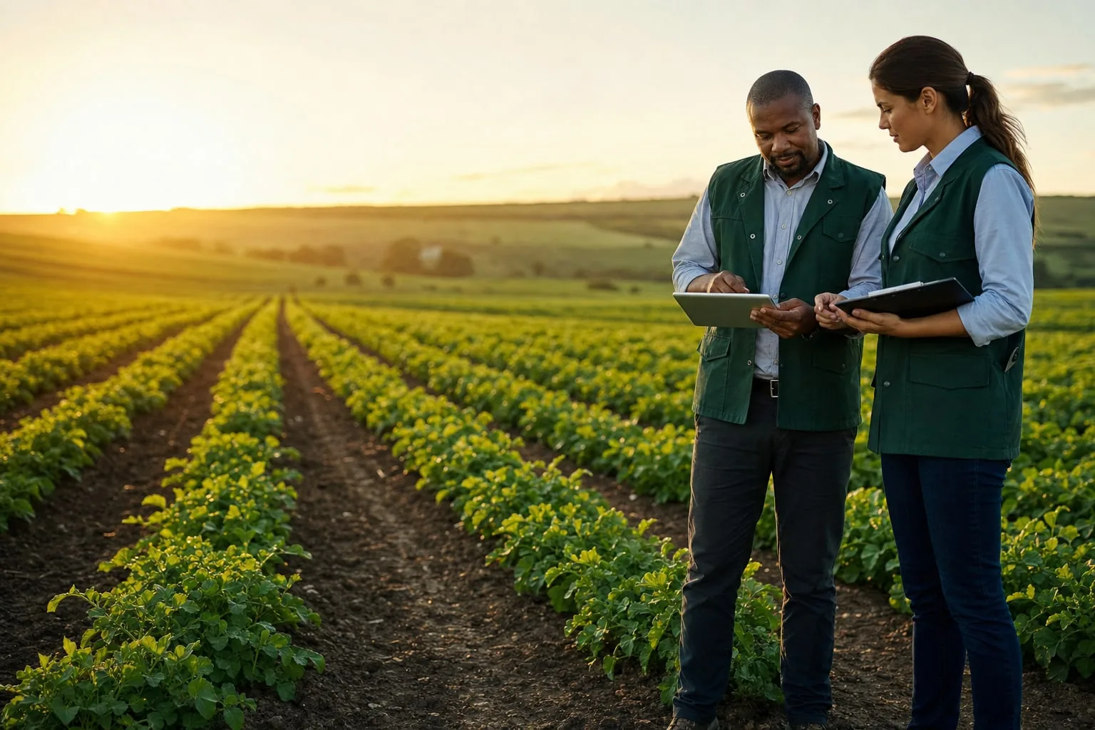 Farm Management Software call to action background