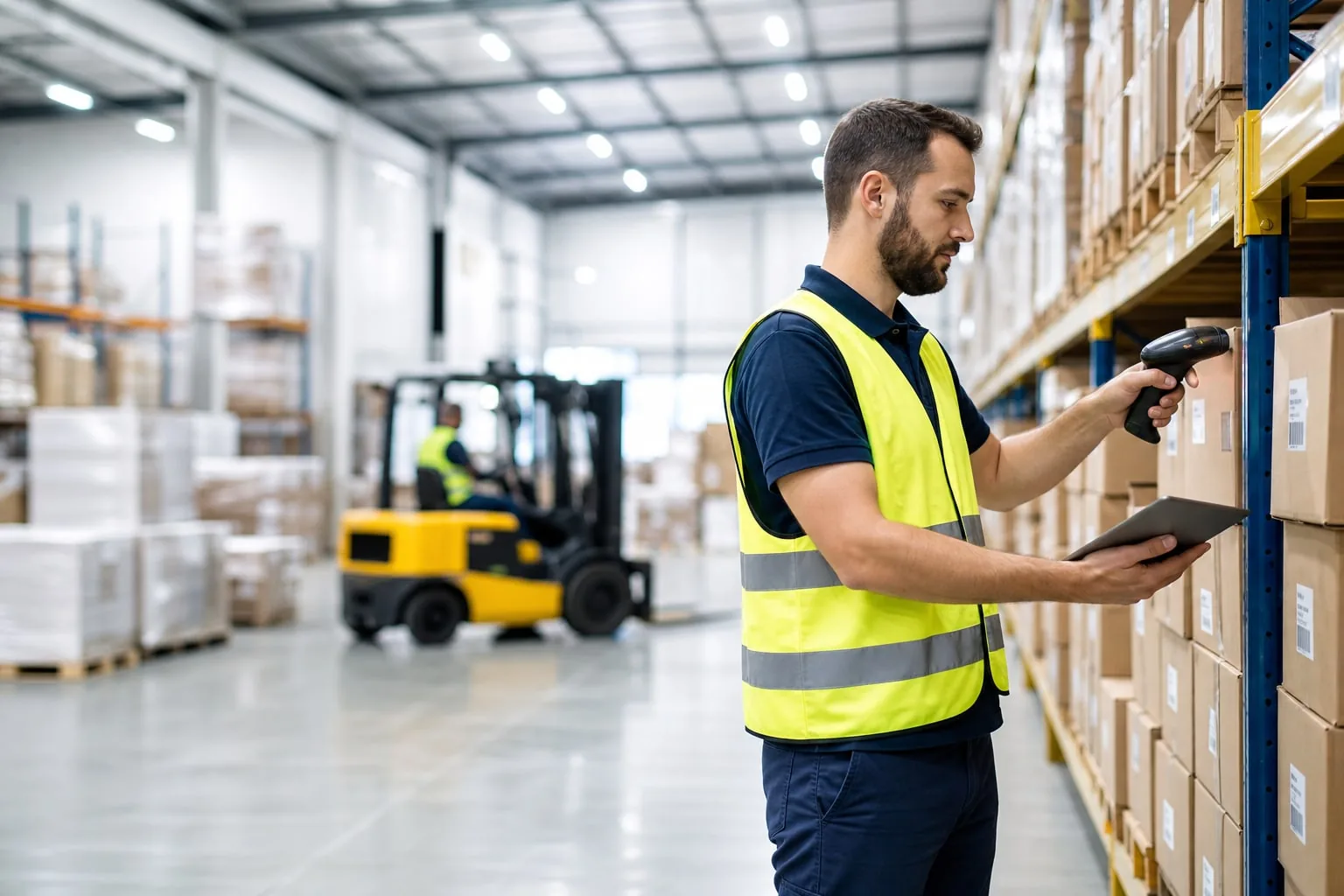 Inventory and warehouse ERP dashboard