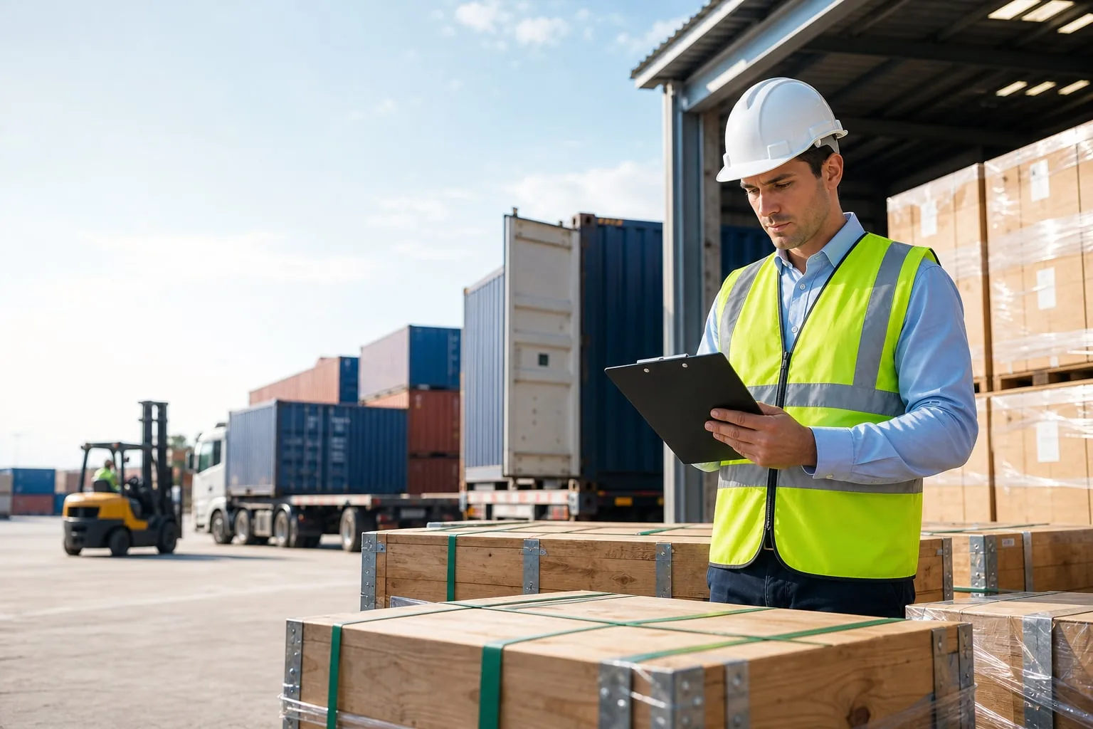 Quality and export management ERP dashboard